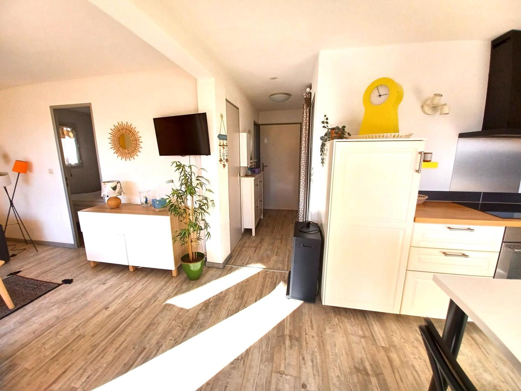 Plain-Pied Jardin 6 Personnes Clim Vue Mer Parking Wifi Terrasse Piscine Dans La Residence Saint-Pierre-la-Mer  エクステリア 写真