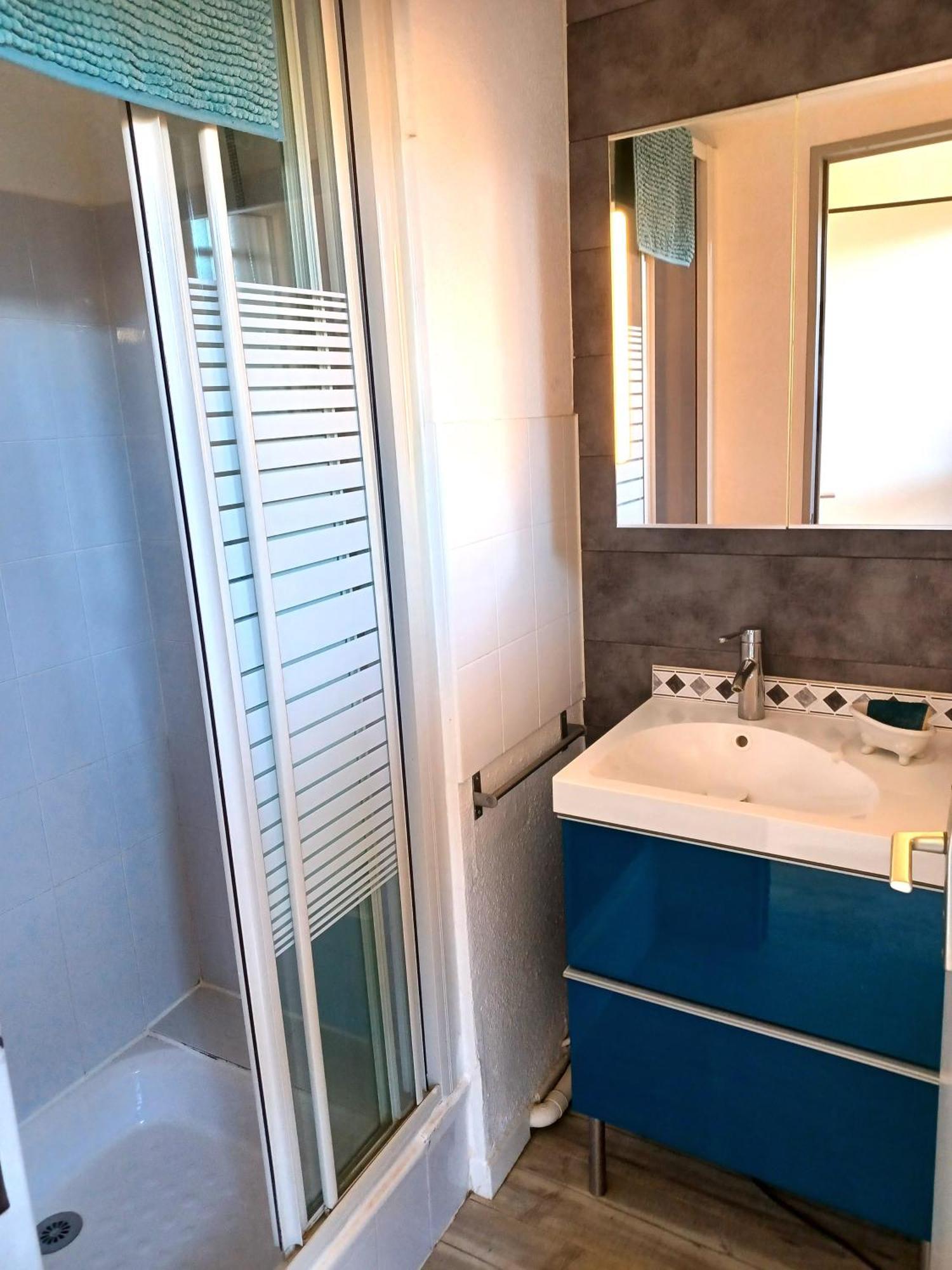 Plain-Pied Jardin 6 Personnes Clim Vue Mer Parking Wifi Terrasse Piscine Dans La Residence Saint-Pierre-la-Mer  エクステリア 写真