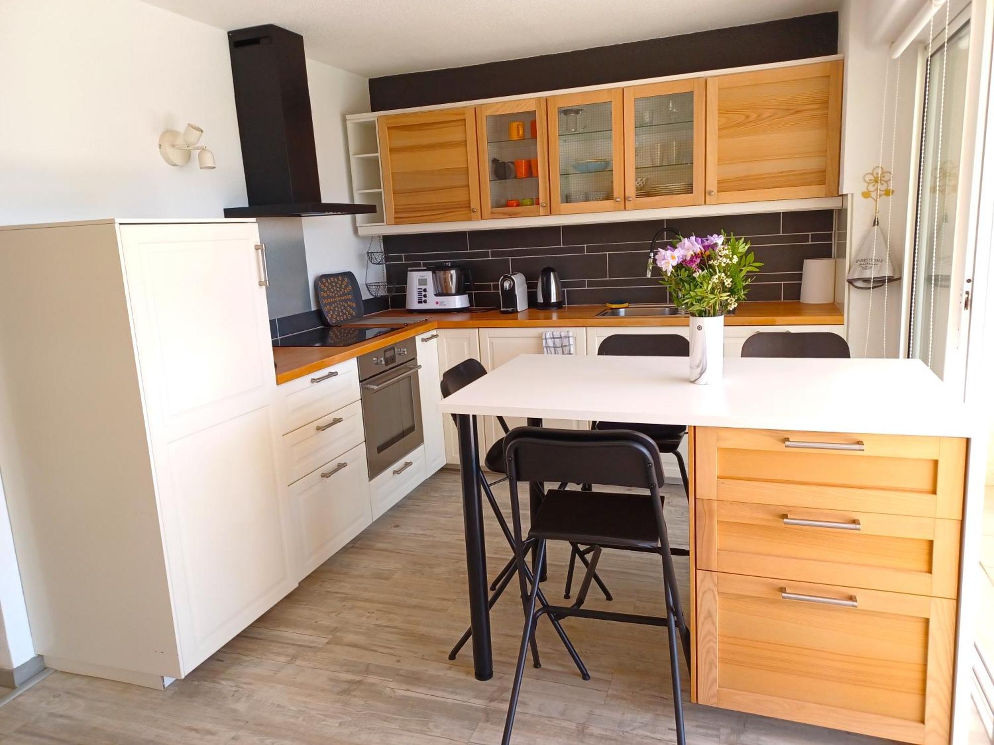 Plain-Pied Jardin 6 Personnes Clim Vue Mer Parking Wifi Terrasse Piscine Dans La Residence Saint-Pierre-la-Mer  エクステリア 写真